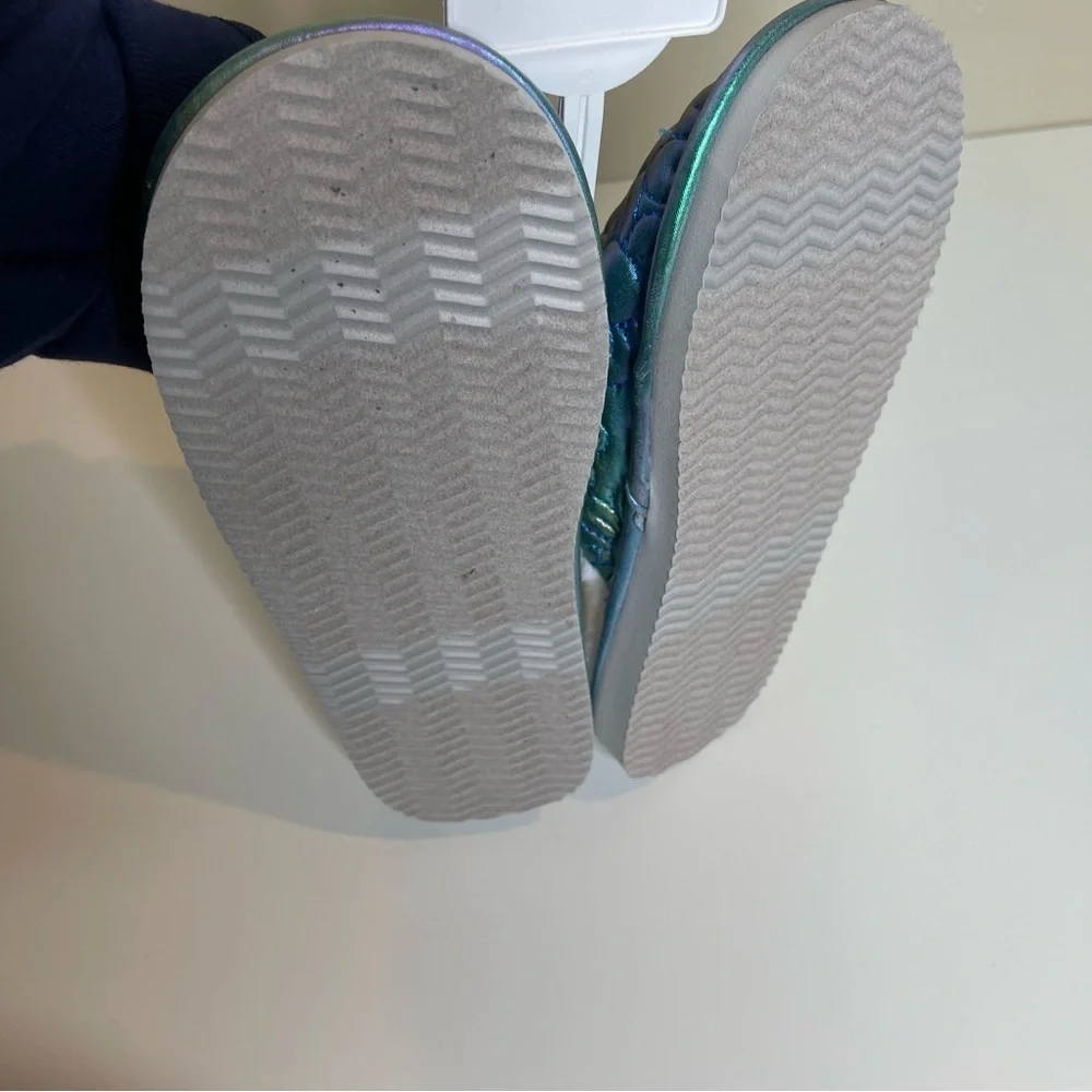 Justice slip on scuff slippers